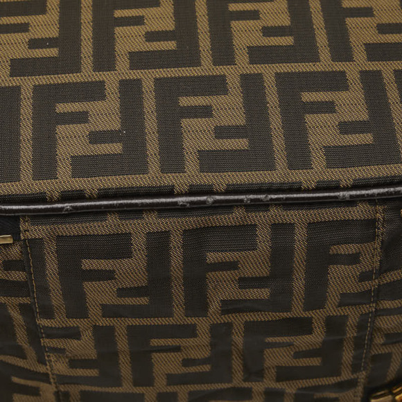 Fendi Zucca Canvas Vanity Bag Canvas Vanity Bag 26554 in Good condition - Picture 8 of 15